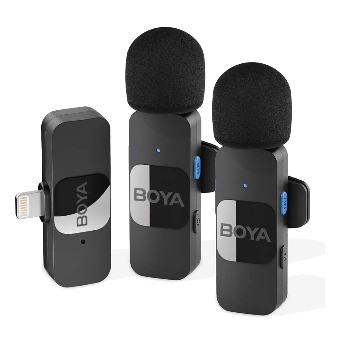 BOYA BY-V2 Ultracompact 2.4ghz Wireless Microphone System 50m Operating Range