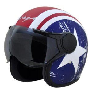 Vega Jet Wv | Captain | Drmb Open Face Helmet