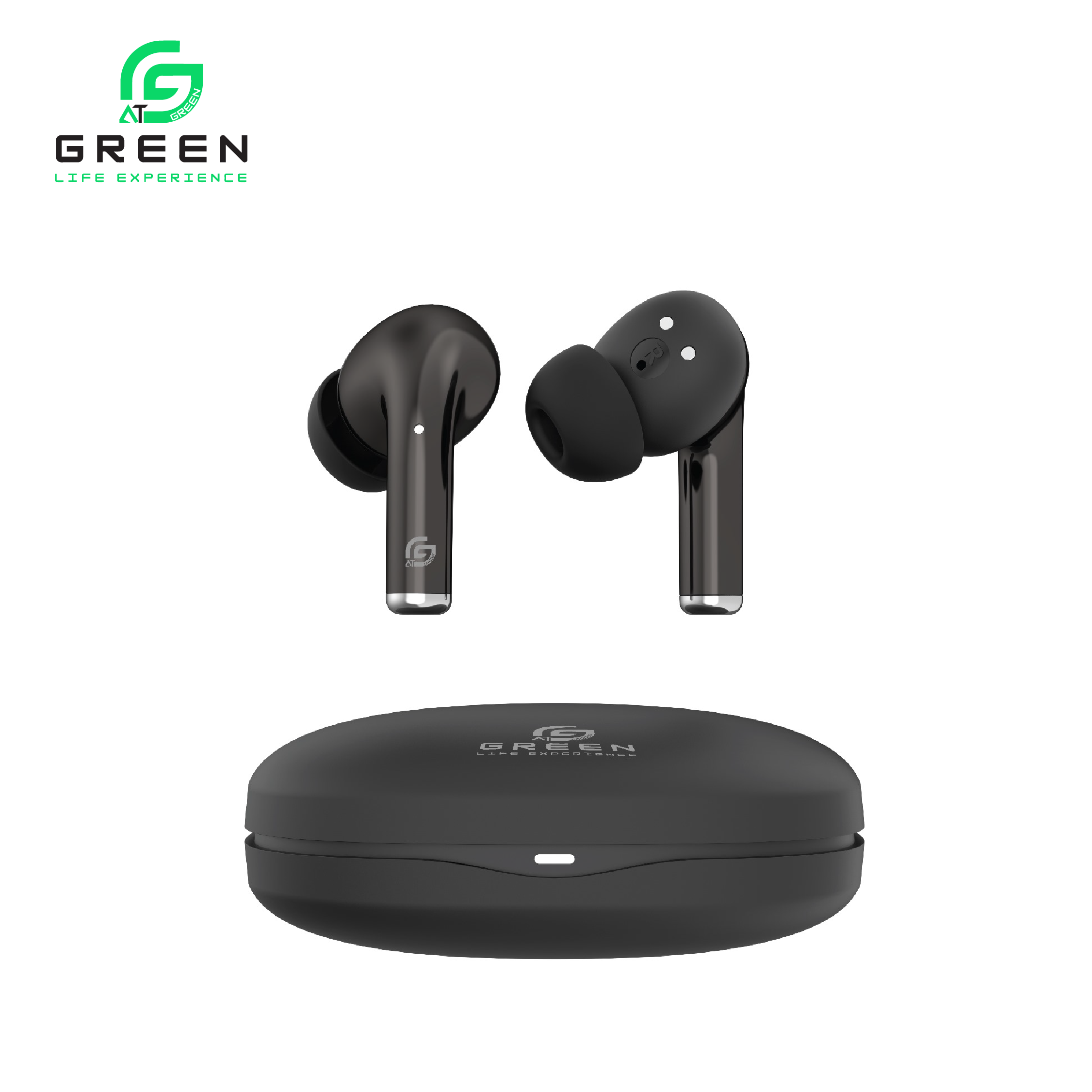Green Buds Ultra ANC (UP to 32 dB) Earbuds| Dual Devices Connection | 45 Hours | Quad Mic | App Support | BT Version 5.3 | 45ms Low Latency| IPX5 Water Resistance | ASAP Fast Charging | 11mm Driver For Deep Bass Wireless Earbuds | Type-c Charging - Image 2