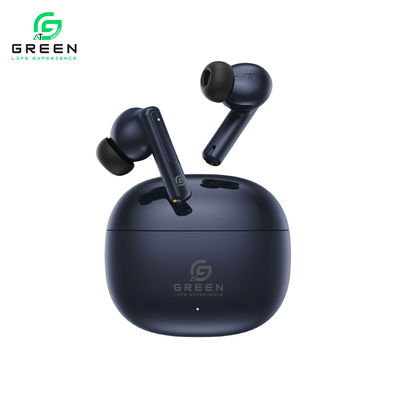 Green Buds Pro ANC (UP to 30 dB) Earbuds | 45 Hours | Quad Mic | App Support | BT Version 5.4 | 45ms Low Latency| IPX5 Water Resistance | ASAP Fast Charging | 13mm Driver For Deep Bass Wireless Earbuds | Type-c Charging - Image 2