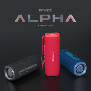 HiFuture Alpha Speaker | 20W Total Output | Up to 12 Hours Battery Backup | IPX7 Waterproof | Built-in-2-in-1 Amplifier | Type-C 10W Fast Charging | Wireless Version 5.3 | TWS Mode | Portable Travel Buddy - LanizHub