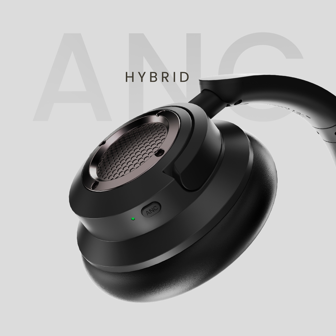 HiFuture TourX Headphone | Hybrid ANC | AI-Enhanced Calling | Universal Comfort Fit | Wireless Version 5.2 | 35 Hours Battery Life | AUX Cable Included | Rotatable And Foldable Design | Perfect Travel Buddy - LanizHub - Image 4