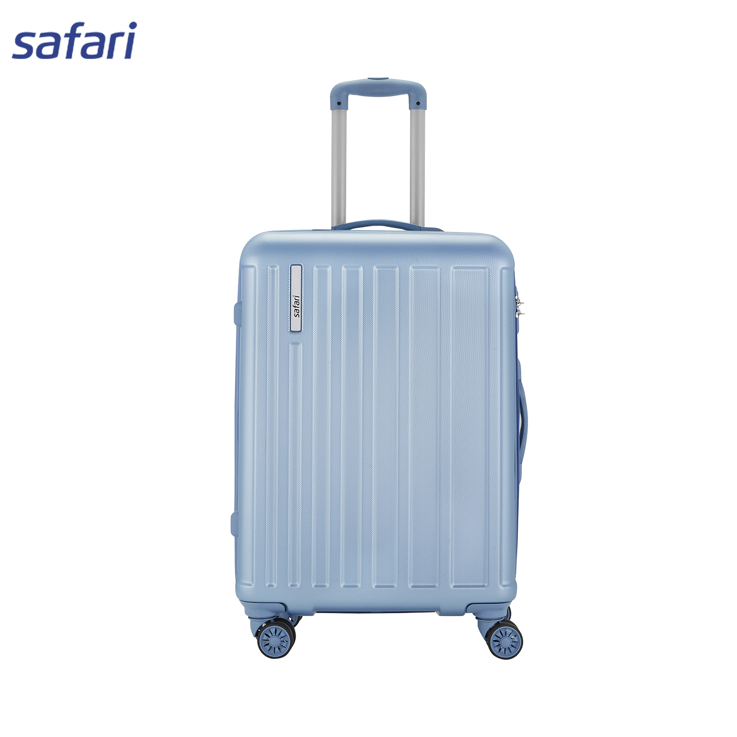 Safari LINEA Hard Luggage (Medium ) | 100% Polycarbonate Shell | Colour matched components | fixed combination lock