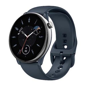 Amazfit GTR Mini Smartwatch | Slim & Stylish Design with Stainless Steel | 120+ Sports Modes & Smart Recognition 5 Satellite Positioning Systems | 24/7 Heart Rate, SpO2 & Stress Monitoring | 14-day Battery Life