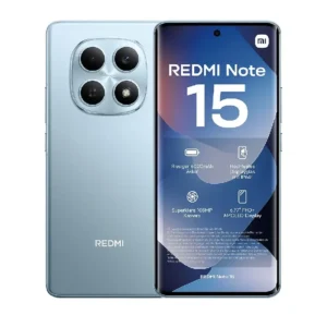Redmi Note 15 Smartphone | 8/256GB Storage | 6.77" AMOLED Display | MediaTek Helio G100-Ultra | 6000 mAh battery | 33W turbo charging