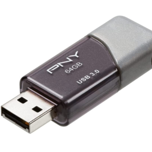 Pny Pendrive 64Gb Elite Turbo Attache 4 | Lightweight , Portable & Compact | USB 3.2 | High Speed | Flash Drives | Pendrive Adapter
