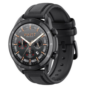HAVIT M9030 PRO | Smart Life | Smart Watch | 1.43" AMOLED Display | IP68 Waterproof | Heart Rate Monitor | Fitness Tracker | 100+ Sports modes | Wireless Calling | Bluetooth Calling | Touch Screen | 1 Year Warranty | Black | Watch