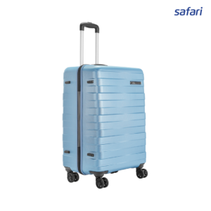 SAFARI MINT Hard Luggage | (Small) | 100% Polycarbonate | 8 Wheels | Fixed Combination Lock | Secure Zipper | Color Match Wheels | Shoe Pouch