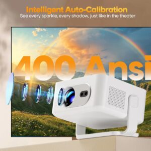 HY300MAX Android 14 Projector Native 720P HD Support 8K Auto Focus and WiFi Portable Mini For Home Outdoor
