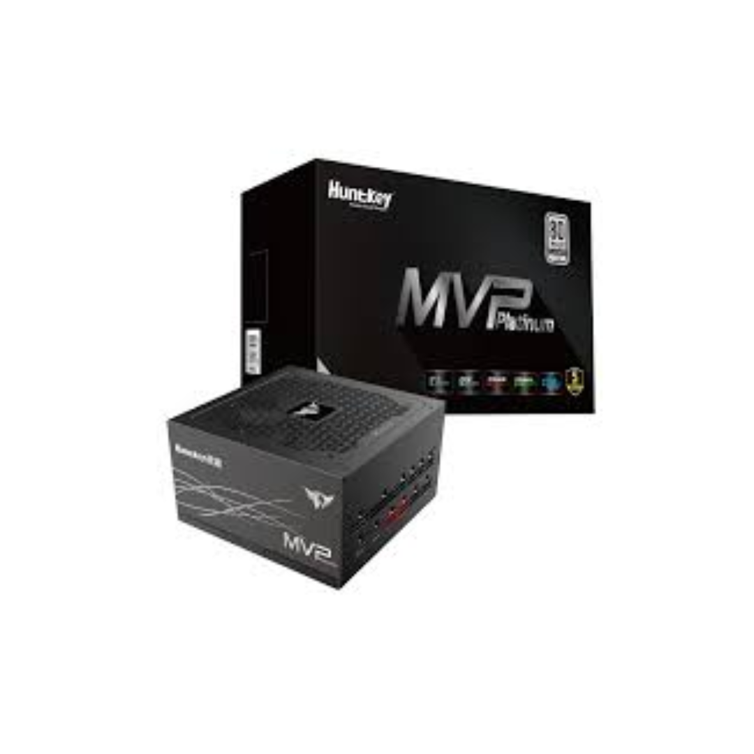 Huntkey MVP P1200 Gaming Power Supply | 80 Plus Platinum | Full Modular | 12cm Ball Fan | ATX3.1 | PCIe5.1 Ready | 1 Year Warranty