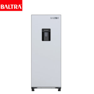 BALTRA Single Door Refrigerator | BRF192SDSL-D | 192 L | CFC free | Black | Clean back | Corrosion/rust free door | With door water dispenser system 2.5 L | Adjustable glass shelves | Transparent vegetable box | Inside LED light
