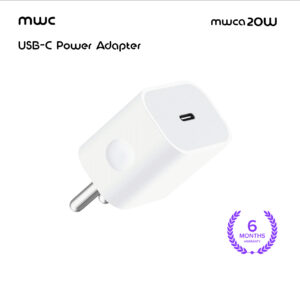 MWC Fast Charging Power Adapter With Type-C Port | 3A | Max 20W | MWCA-20W