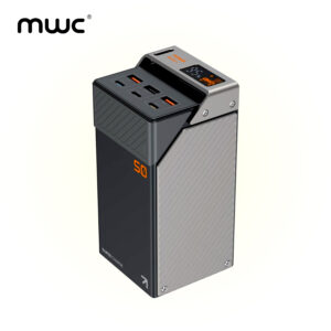 MWC PowerPulse MP50K I 65W Ultra-Fast Charging I 50000mAh Li-Polymer Battery I Eight-Fold Multi Layer Security I Digital Display I Mini Size I Supported for Laptop, Mobile phone, MacBook & All other Devices I