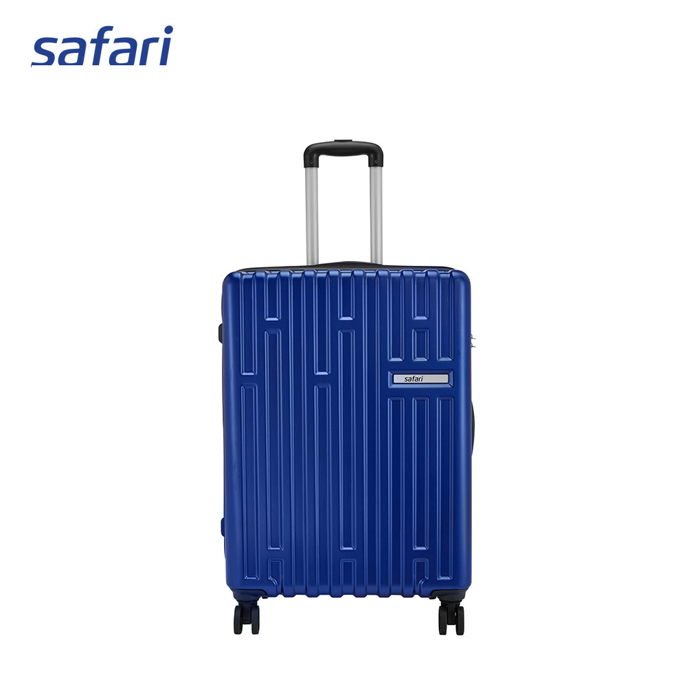 SAFARI CARGOMAXX Hard Luggage | ( Small ) | 100% Polycarbonate Shell | 8 Wheels | TSA Lock | Secure Zipper | Expander in M & L | Shoe Pouch