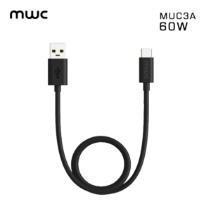MWC USB To Type-C Super Fast Charging Cable | USB 3.1 | 20V/3A | 60W | MUC-3A