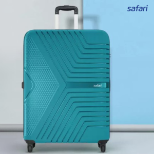 SAFARI ZENO PRO Hard Luggage | (Small ) | 100 % Polypropylene | 8 Wheels | TSA Lock | Anti-theft Security Zipper | Shoe Pouch