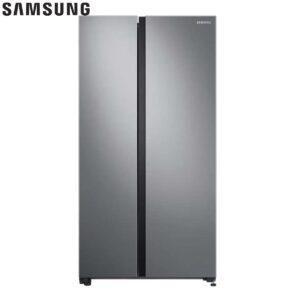 SAMSUNG RS72R5001M9 - 700 Litres Digital Inverter Side By Side Refrigerator With SpaceMax™ Technology (Silver Matt)