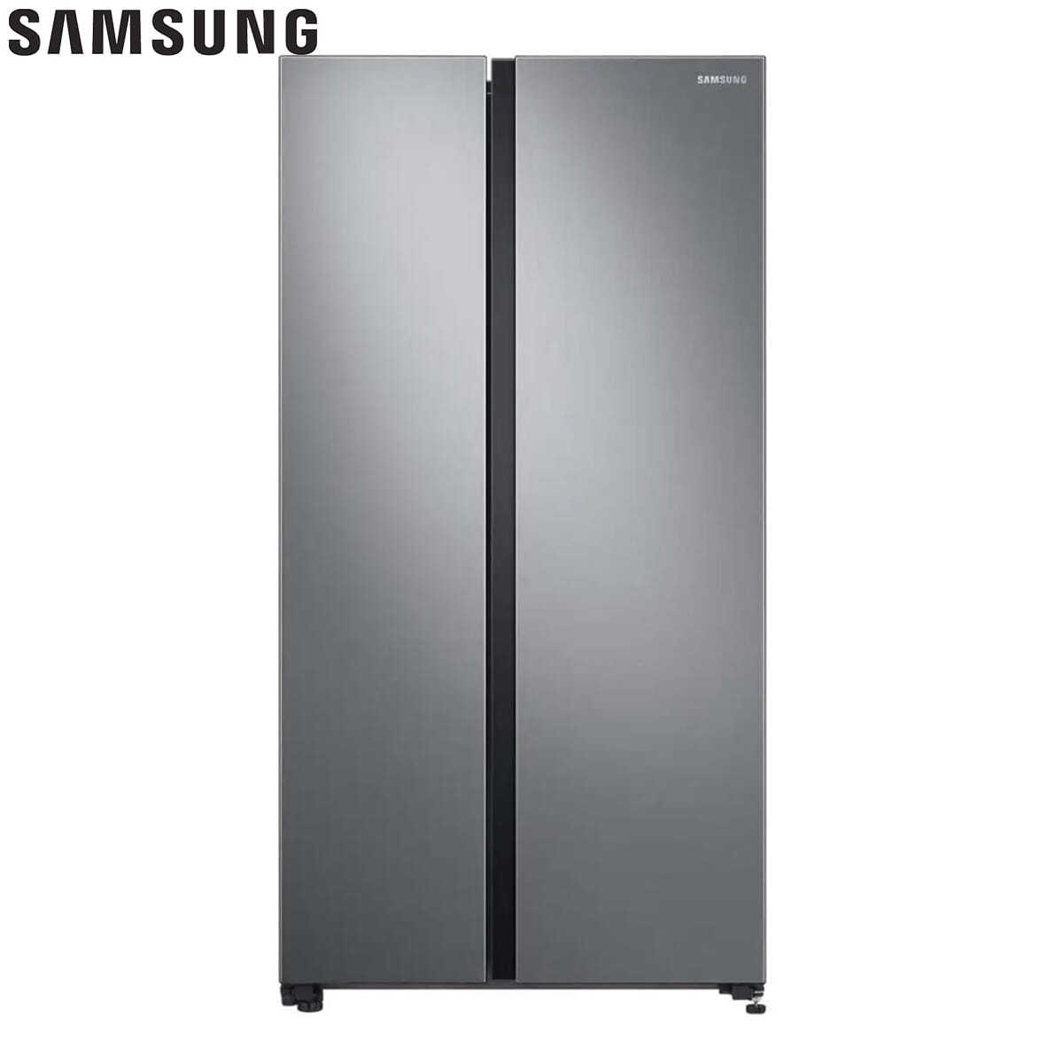 SAMSUNG RS72R5001M9 - 700 Litres Digital Inverter Side By Side Refrigerator With SpaceMax™ Technology (Silver Matt)