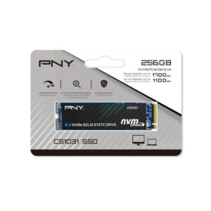 Pny Internal Ssd Nvme PCle | Solid State Drive| 256Gb Cs1031, M.2 Gen3*4