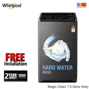 WhirlpooI 7 Kg Fully Automatic Top Load Washing Machine Magic Clean 7.0 Genx