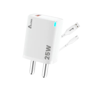 Alewa 25W PD Charger With USB to C Cable | LED Indicator