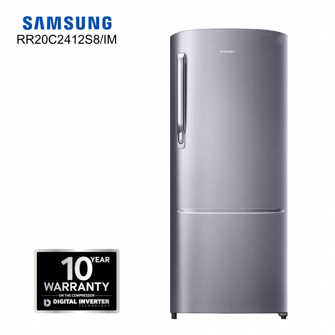 SAMSUNG RR20C2412S8 192 Ltr Direct Cooling Single Door Refrigerator - Silver