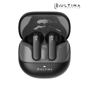 Ultima Atom Buds 2 | Powered by Ultima Supreme Sound | 120 Hrs Total Playtime | 50ms Latency | Bluetooth V5.4 | Ultima Link App Support | ANC upto 32 dB | Quad Mic | Low Latency Game Mode | Multi-Point Connectivity