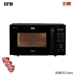 IFB 20BC5 Conv - 20 Litres Convection Microwave Oil Free Cooking | Auto Cook Menus | Yoghurt