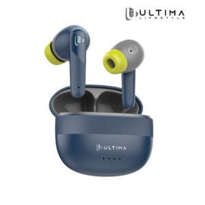 Ultima Atom 820 Earbuds With 30 Hrs Playtime | 5C Super Fast Charging | 13MM Titanium Drivers | Bluetooth 5.4 | Quad Mic AI ENC | Open And Connect Technology