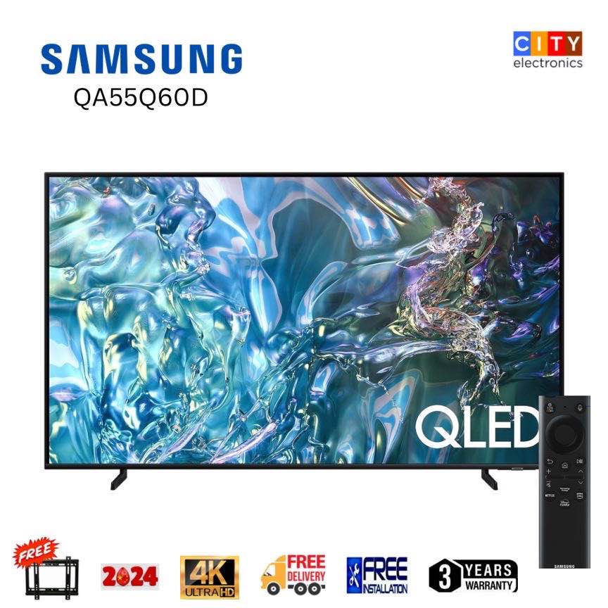SAMSUNG QA55Q60D 55" QLED 4K UHD Smart Tv