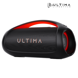 Ultima Thunder Speaker, 110Watt RMS Output, 220 Watt Peak Output, Ultima Supreme Sound, Bluetooth V5.3, Dual Equalizers, Support Multiple Link (Up to 100 speakers), Extra Bass Technology, Dynamic RGB LED Lights |
