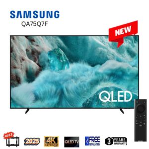 SAMSUNG QA75Q7F 75" QLED 4K UHD Smart Led Tv AirSlim Design