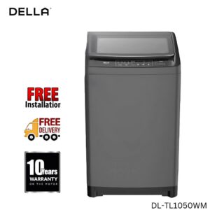 DELLA 10.5 Kg Top Loading Washing Machine Fully Automatic 10 Years Warranty