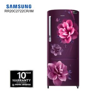 SAMSUNG RR20C2722CR/IM 192 Litres Single Door Digital Inverter Refrigerator