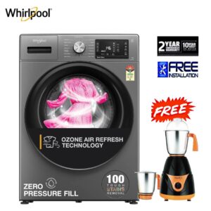 Whirlpool 9 Kg Inverter Ozon Fresh Air Tech Volcano Grey 33027