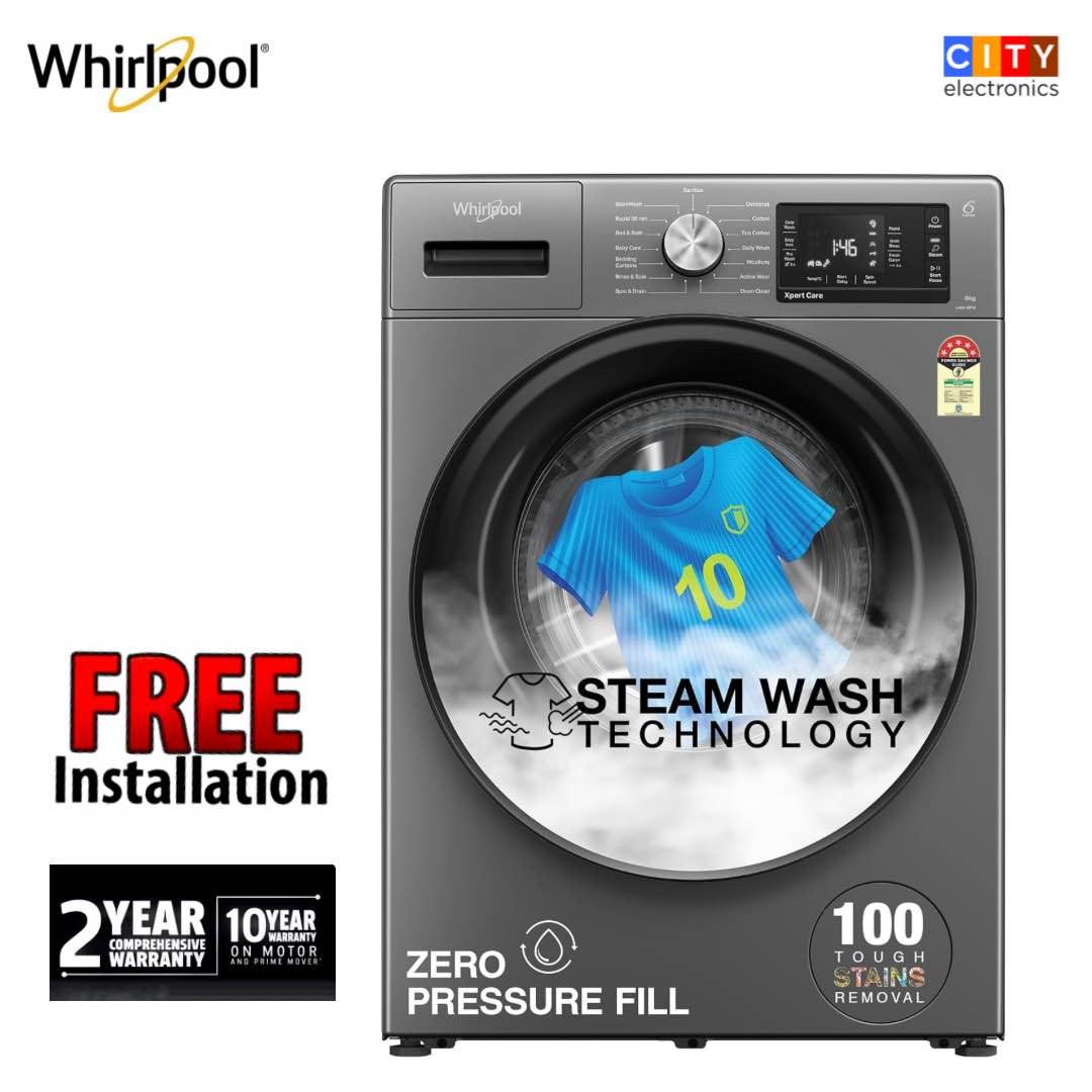 WhirlpooI 8 Kg Inverter Washing Machine 33044