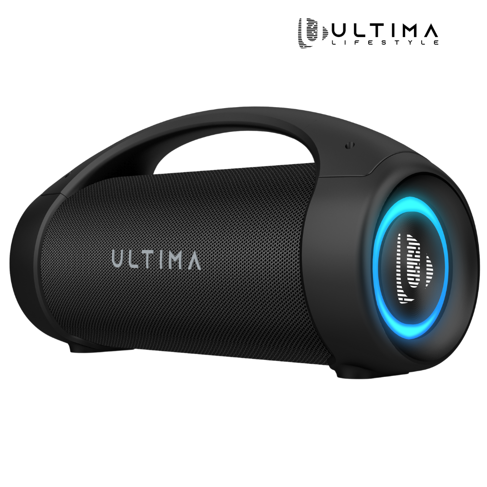 Ultima Soundbox S50 50W Bluetooth Speaker with Ultima Supreme Sound | FM Radio | 7Hours Playtime | 70MM Driver Size | Surround Sound | Dynamic RGB LED Lights | TWS Mode | IPX5 Rated speaker