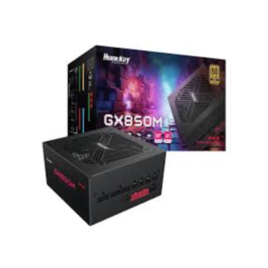 Huntkey GX850M Gold Gaming Power Supply | 80PLUS Gold Efficiency | Full Modular | 12CM Hydraulic Bearing Fan | ATX3.1 Ready | Native PCIe 5.1 | 1 Year Warranty
