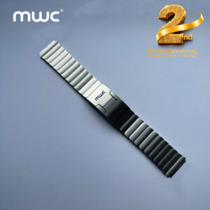 MWC Porsche Design 304 Stainless Steel Strap | 100% Ultra-Premium Quality | Luxury 22mm Strap | Colourfastness - Black
