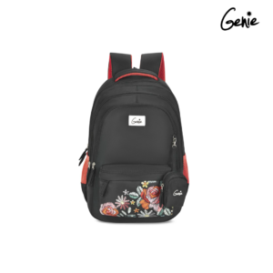 GENIE BY SAFARI EDGE Backpack | 19 Inch / 3 Compartment | Laptop Sleeve | Front & Side Pocket | Padded Shoulder & Straps