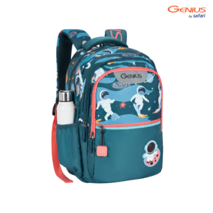 GENIUS BY SAFARI ASTROPLAY Backpack | 17 Inch | 3 Compartment | Side Pocket | File Holder