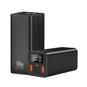 Ultima 20K Ultra Max | 100W Power Delivery | 20000 mAh | Fast Charging | Full Metal Body | Multi Layers Fire Protection | LED Display | Triple Ports | Supports PD, QC3.0, Universal Compatibility | 2 Way Charging | ChargeSafe Technology Power