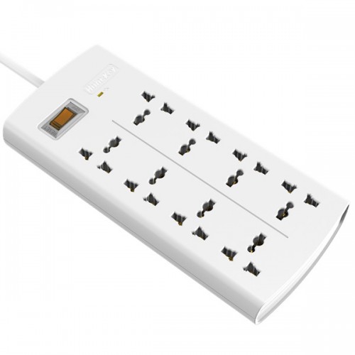 Huntkey Powerstrip SZM804 | 8 Port | Surge Protection | Overload protection | Multiplug | MAX2500W | 2 meters wire | 3 years warranty