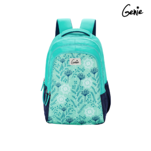 GENIE BY SAFARI SNOWFLAKE Backpack | Three Compartments | 100% Polyester | Front Pocket | Color Teal