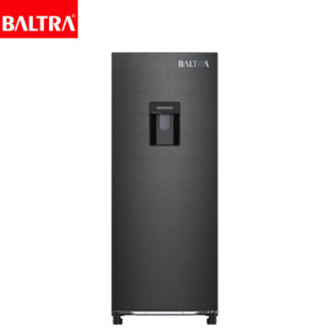 BALTRA Single Door Refrigerator | BRF192SDSB-D | 192 L | CFC free | Black | Clean back | Corrosion/rust free door | With door water dispenser system 2.5 L | Adjustable glass shelves | Transparent vegetable box | Inside LED light