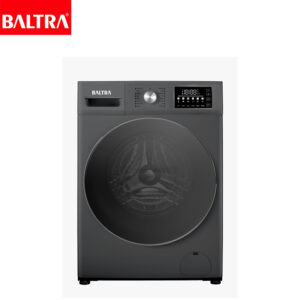 Baltra Washing Machine Front Loading | 8 kg | BLWM-80FL05 | Motor: BLDC inverter | Pause and add function | Child lock | Memory function | Washing programs: 15+ | Stainless steel drum | • Stylish chrome door | 10 year motor warranty