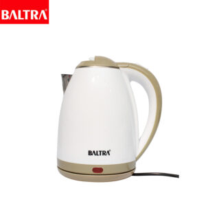 BALTRA Electric Cordless Kettle | Power | 1.8 L | 360° cordless kettle | Cool touch double layer body | Genuine SS 304 inner layer | Concealed heating element | Cool touch handle with finger protector | Boil dry protection | 1100 W | 12 Months Warranty