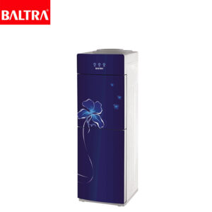 BALTRA Belly Standing Water Dispenser | 2 taps for hot & normal water | Heating capability: 5 L/hr | Heating temperature: 90°C | Made with ABS material | Cabinet & storage compartment | 550 W | 12 months warranty