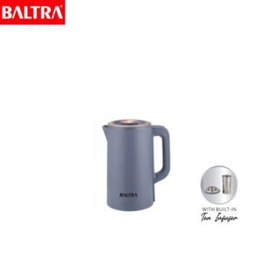 Baltra Tea Filter Kettle | Amaze | Removable SS 304 tea infuser | High grade Stainless steel body | Removable SS filter Boil dry & overheat protection | Cordless 360 dagree base | Concealed heating element | Auto cut-off function | 1800 ml 1500 W