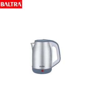 BALTRA Cordless Kettle | Heritage |Model: BC 183 | High grade Stainless Steel Body | Concealed heating element | Boil dry & overheat protection | Cordless 360° base | Energy Saver | Easy to clean body | Capacity : 1800 ml | 1500 W